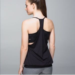 Lululemon Black No Limits Tank